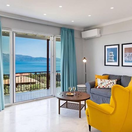 Apartamento 2Br House In Nikiana With Stunning Sea View Exterior foto