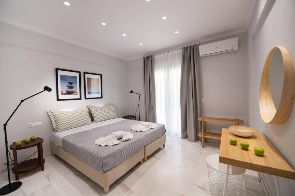 Apartamento 2Br House In Nikiana With Stunning Sea View Exterior foto