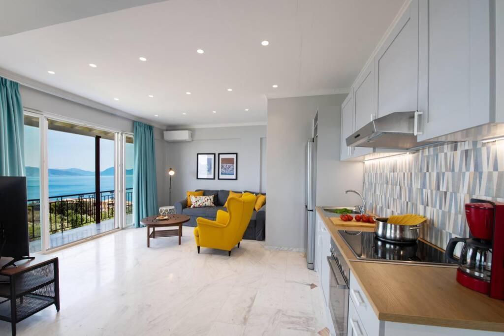 Apartamento 2Br House In Nikiana With Stunning Sea View Exterior foto