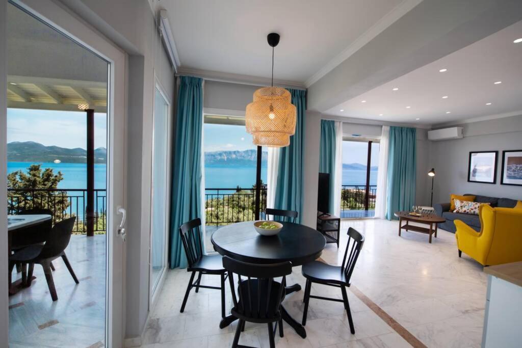 Apartamento 2Br House In Nikiana With Stunning Sea View Exterior foto